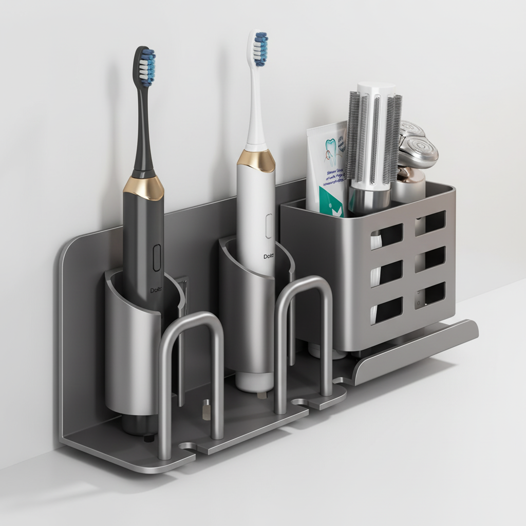 Wall-mounted Aluminium Holder - AquaDock