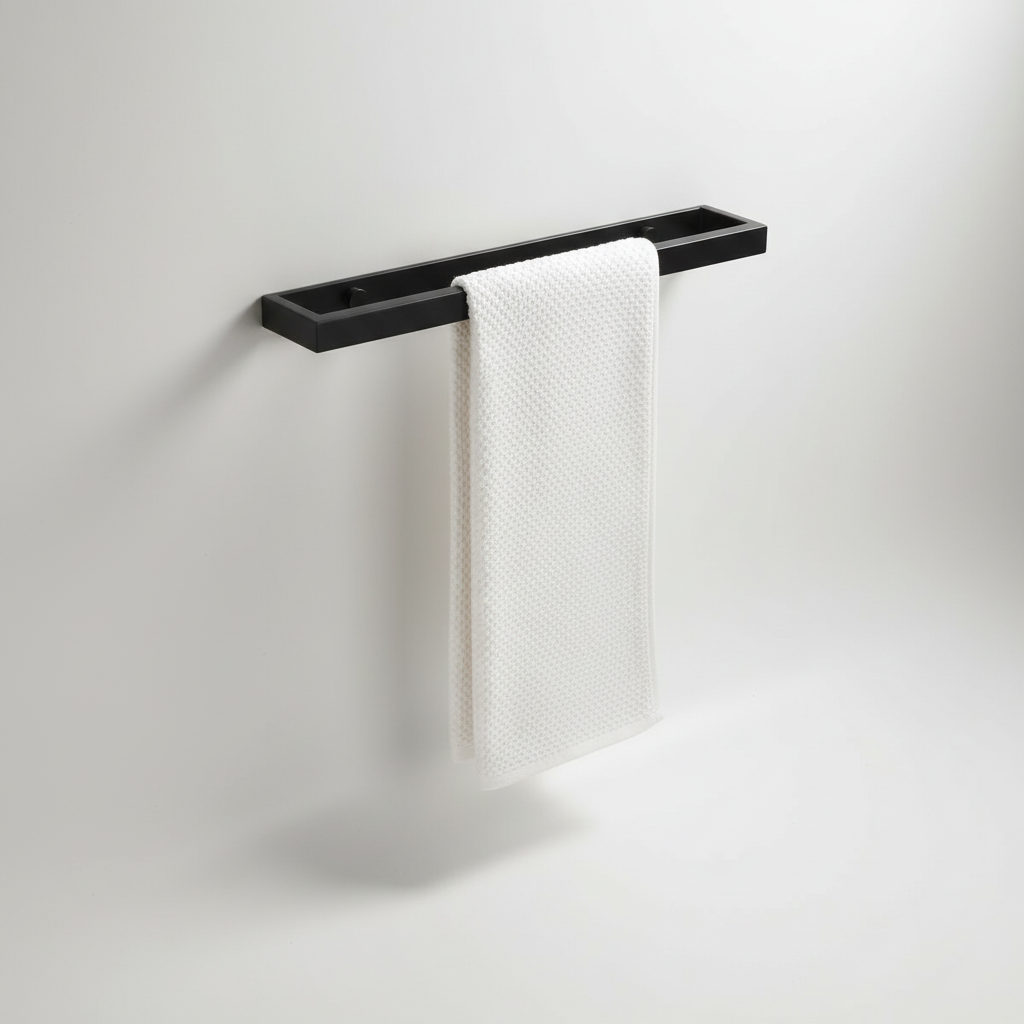 Wall-mounted towel holder made of stainless steel - Rollify