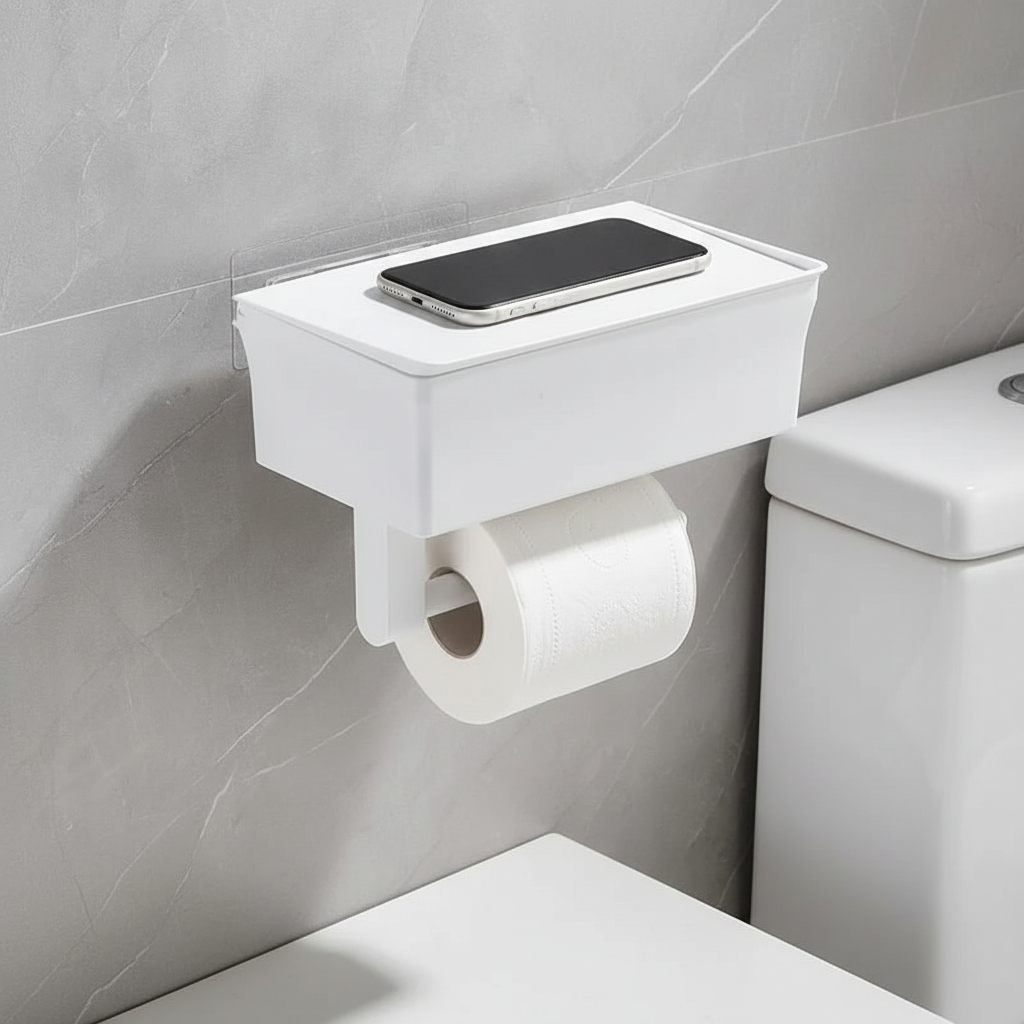 Wall-mounted toilet paper holder - LavoMate