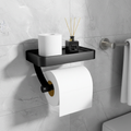 Wall-mounted toilet paper holder - RollDock