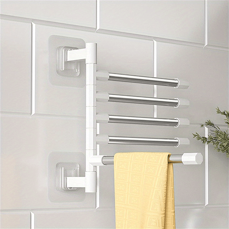 Wall-mounted swivel towel holder - BathArmoro