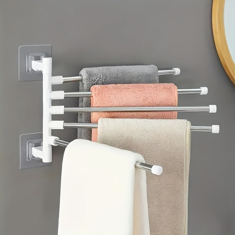 Wall-mounted swivel towel holder - BathArmoro