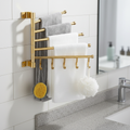 Wall-Mounted Triple Arm Design - TowelLattice