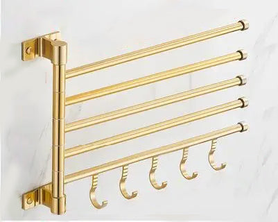 Wall-Mounted Triple Arm Design - TowelLattice