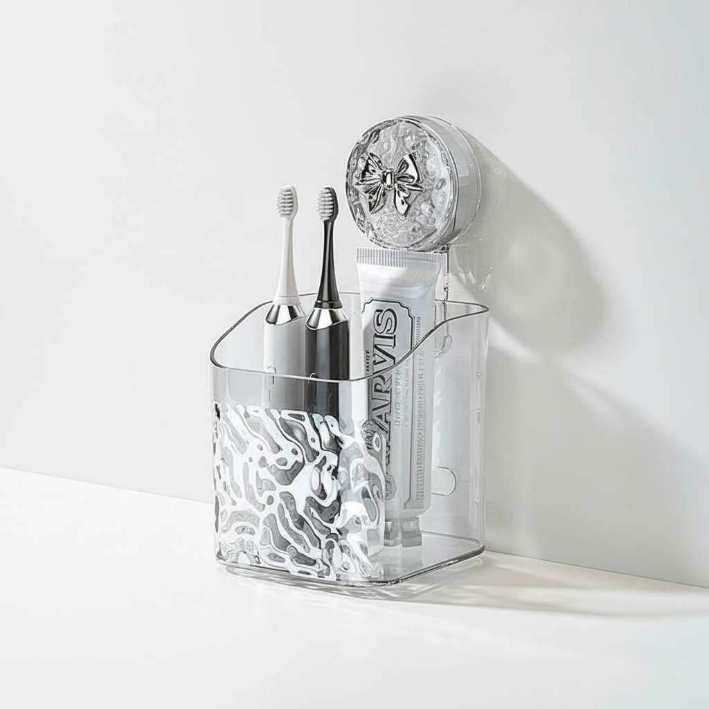 Wall Shelf with Suction Cup Mounting - Wallmira