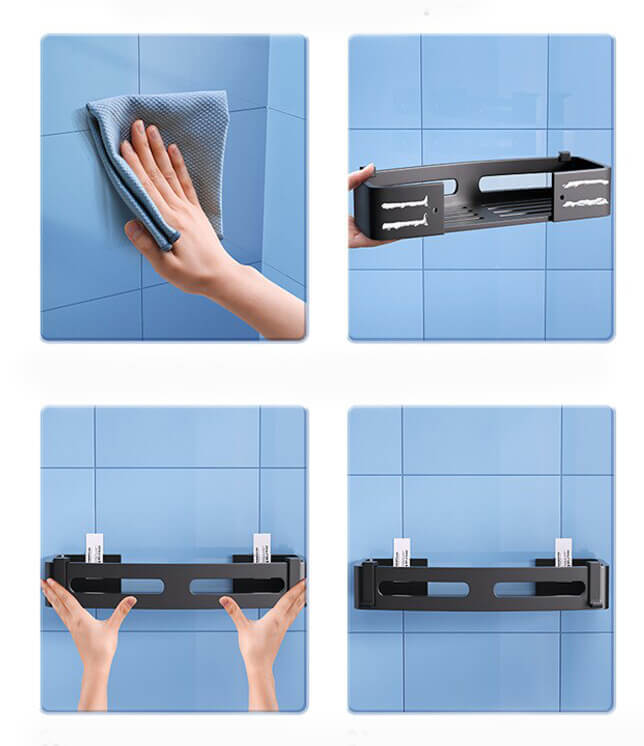 Waterproof shower shelf - BathRacko