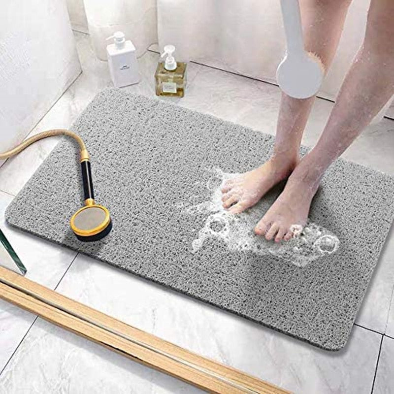 Soft Loofah Bath Mat - GripLoom
