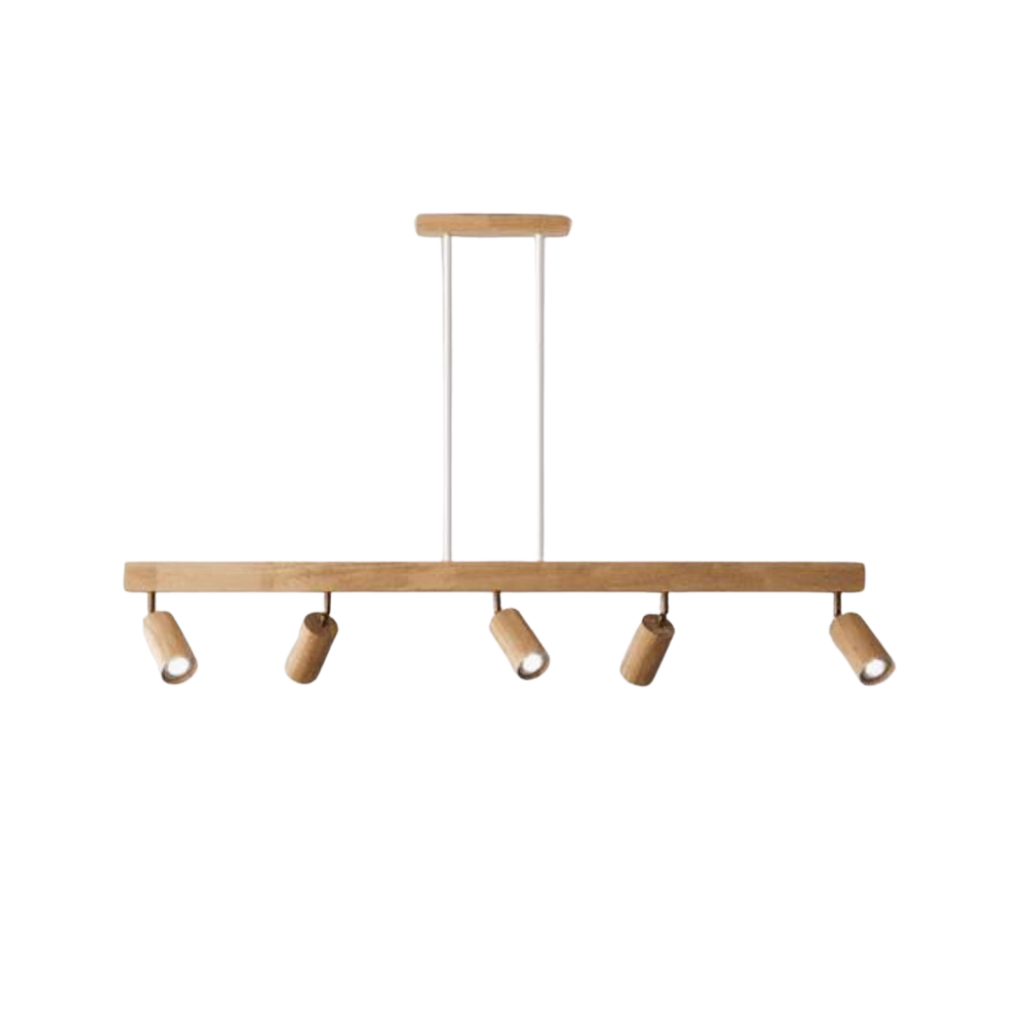 Adjustable Wooden Ceiling Spotlight - EcoLux