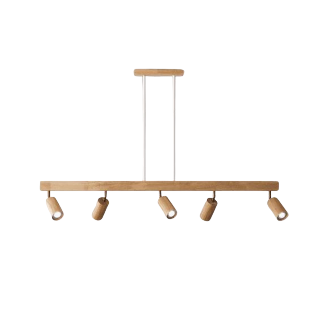 Adjustable Wooden Ceiling Spotlight - EcoLux