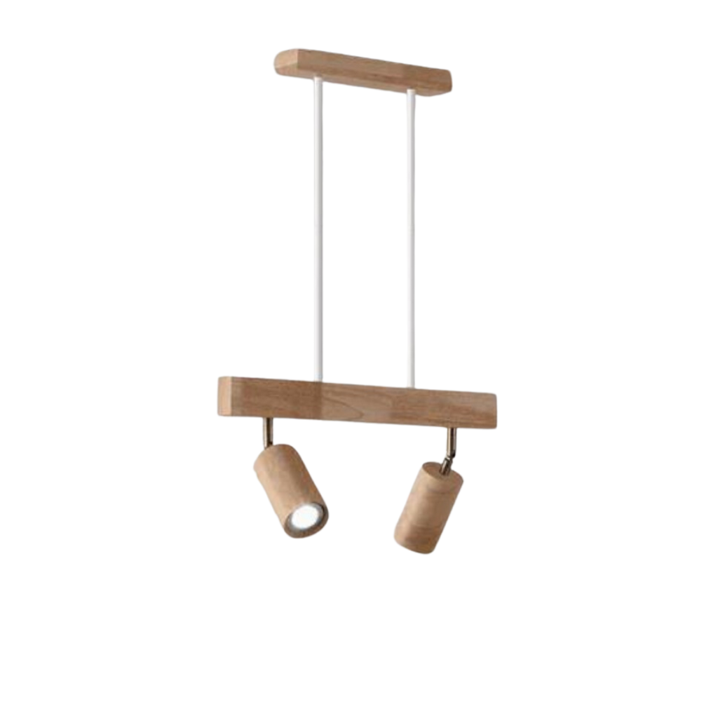 Adjustable Wooden Ceiling Spotlight - EcoLux