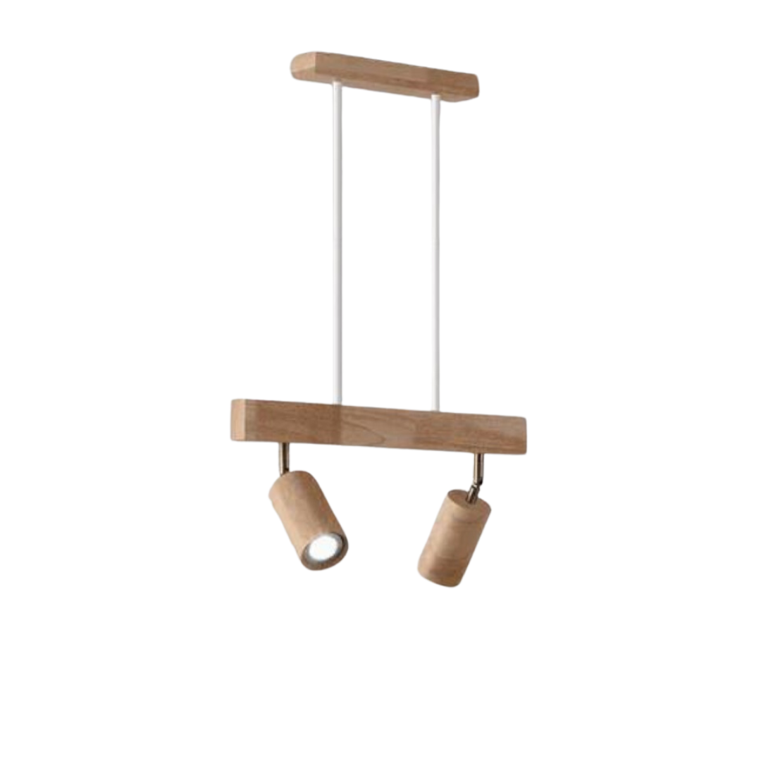 Adjustable Wooden Ceiling Spotlight - EcoLux