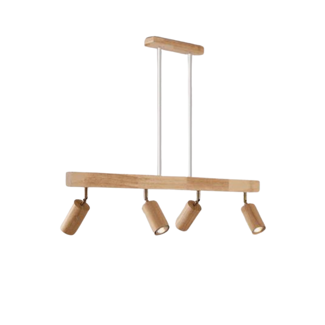 Adjustable Wooden Ceiling Spotlight - EcoLux