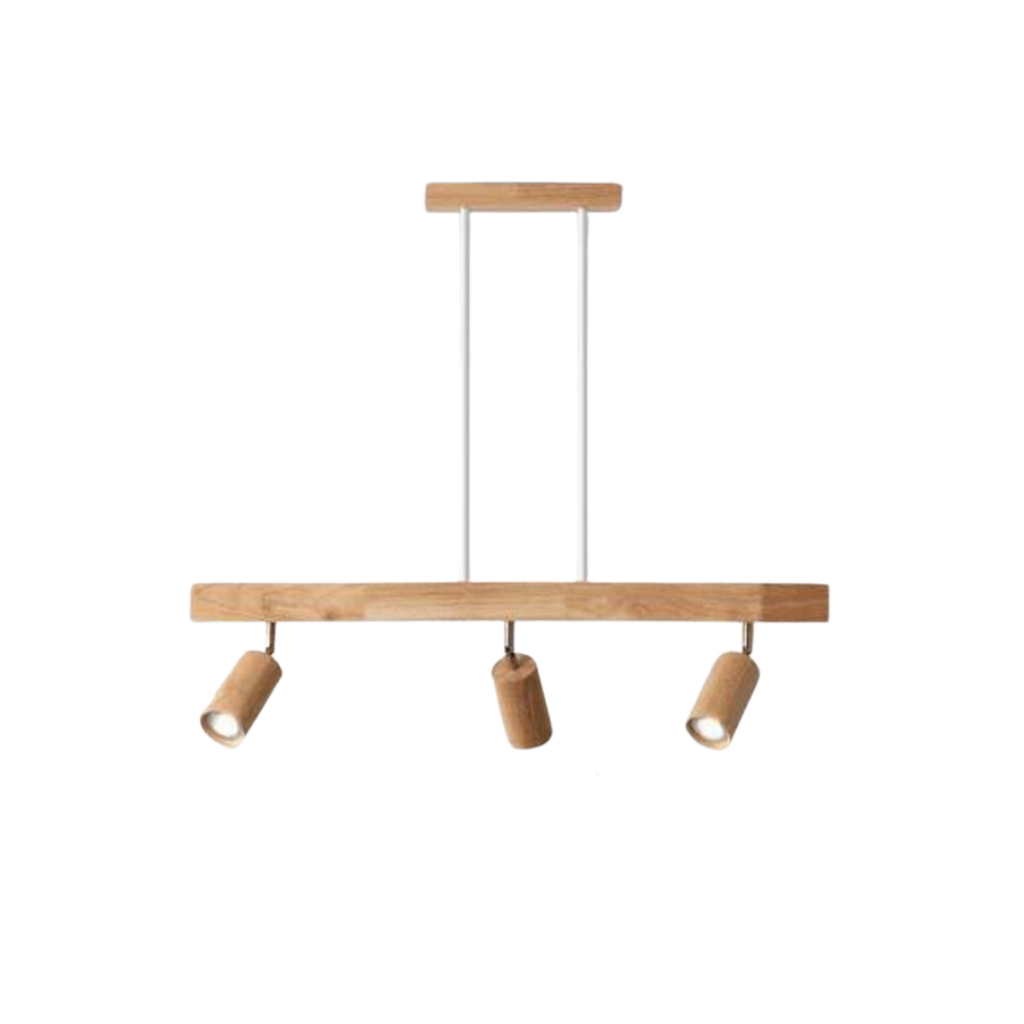 Adjustable Wooden Ceiling Spotlight - EcoLux