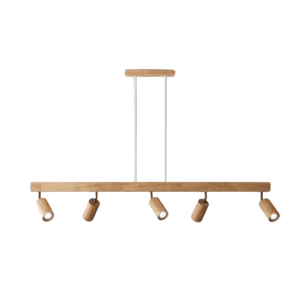 Adjustable Wooden Ceiling Spotlight - EcoLux