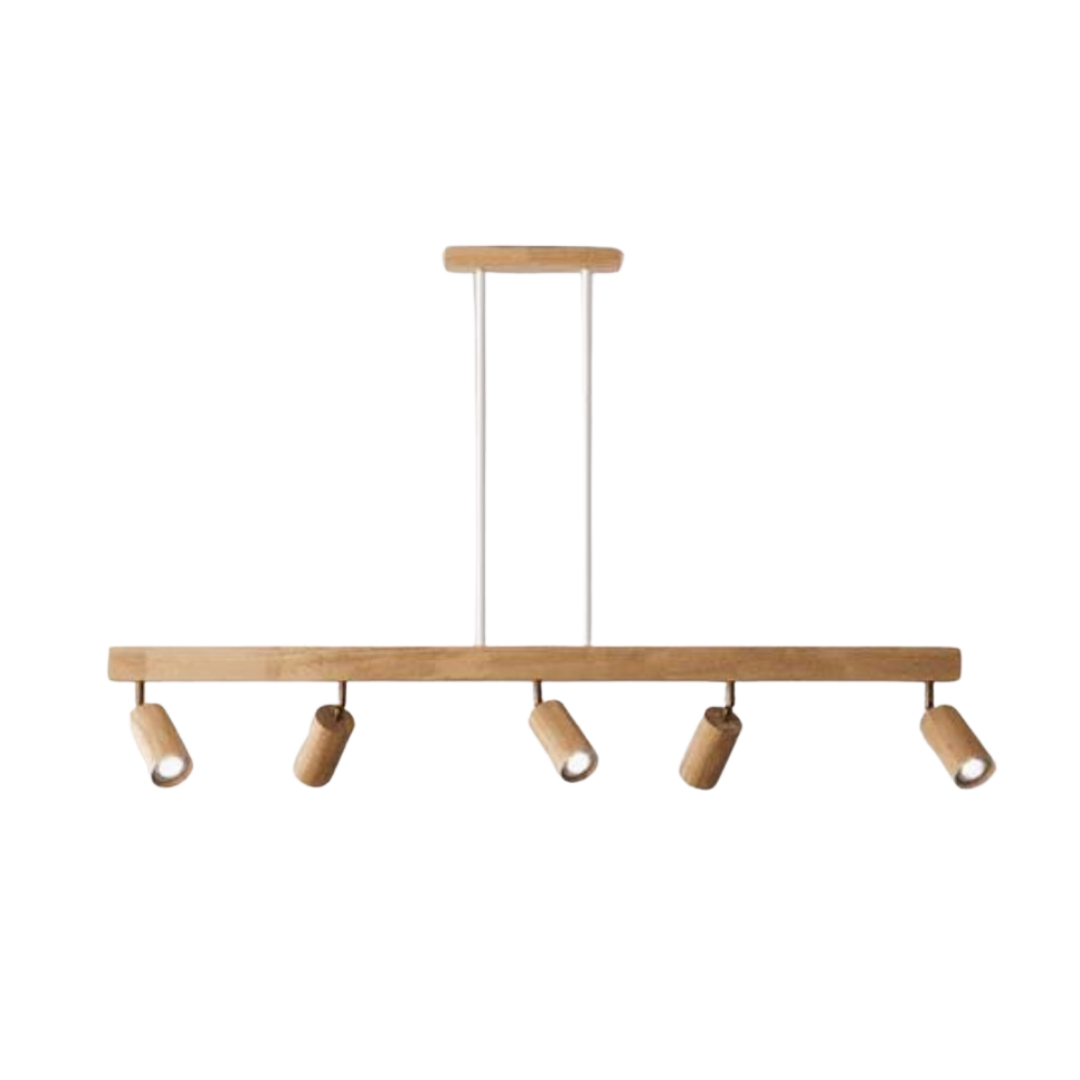 Adjustable Wooden Ceiling Spotlight - EcoLux
