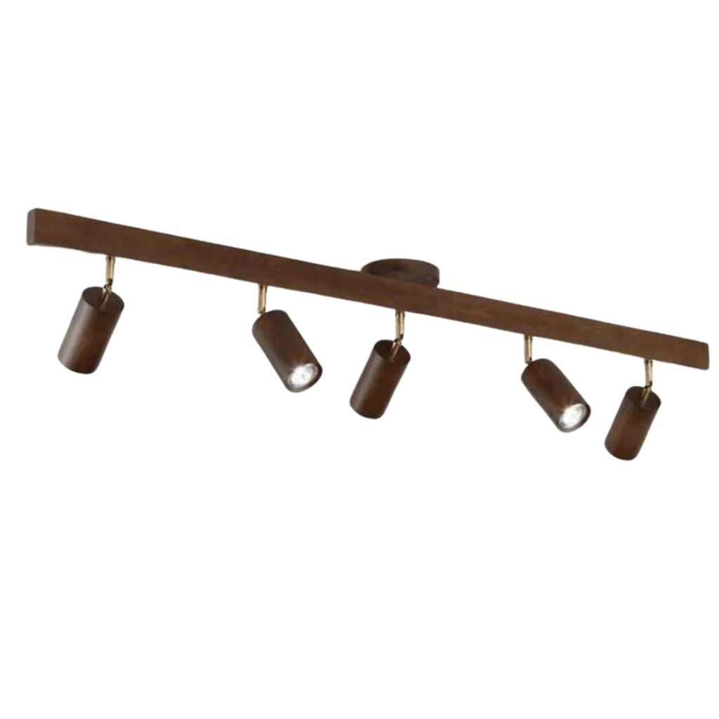 Adjustable Wooden Ceiling Spotlight - EcoLux