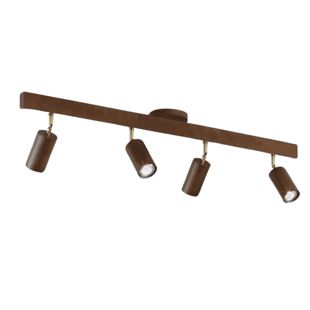 Adjustable Wooden Ceiling Spotlight - EcoLux