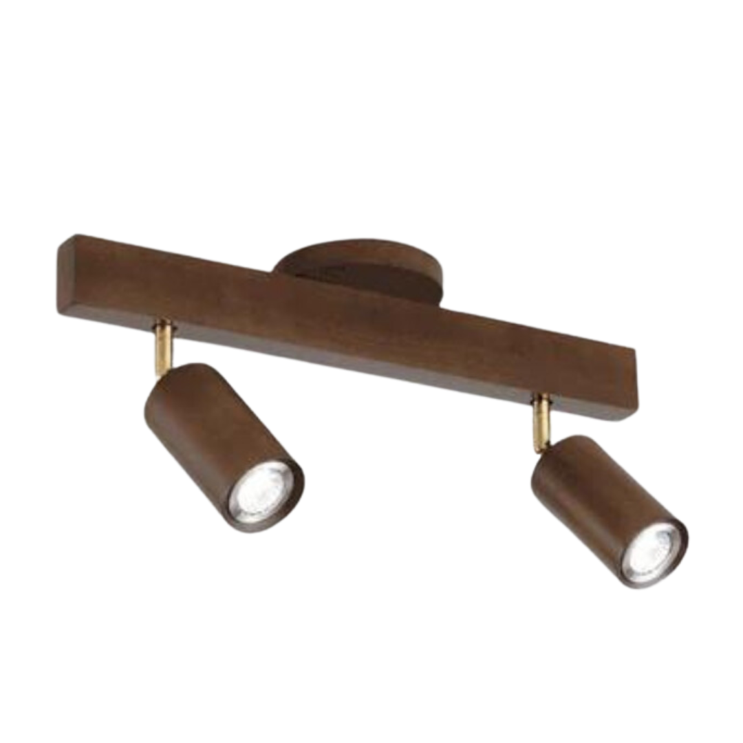 Adjustable Wooden Ceiling Spotlight - EcoLux