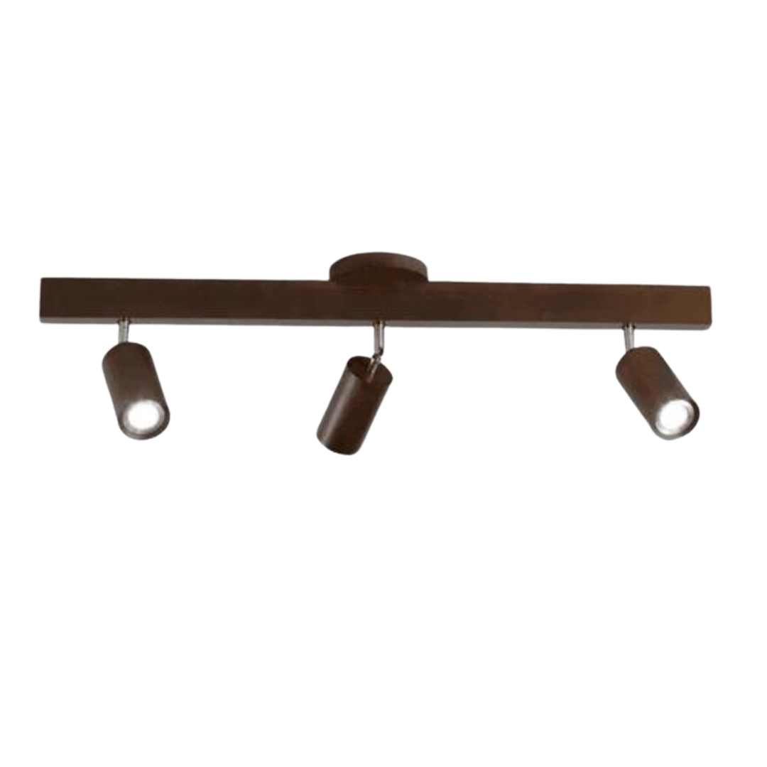Adjustable Wooden Ceiling Spotlight - EcoLux