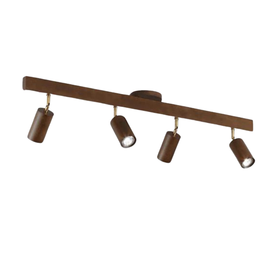 Adjustable Wooden Ceiling Spotlight - EcoLux