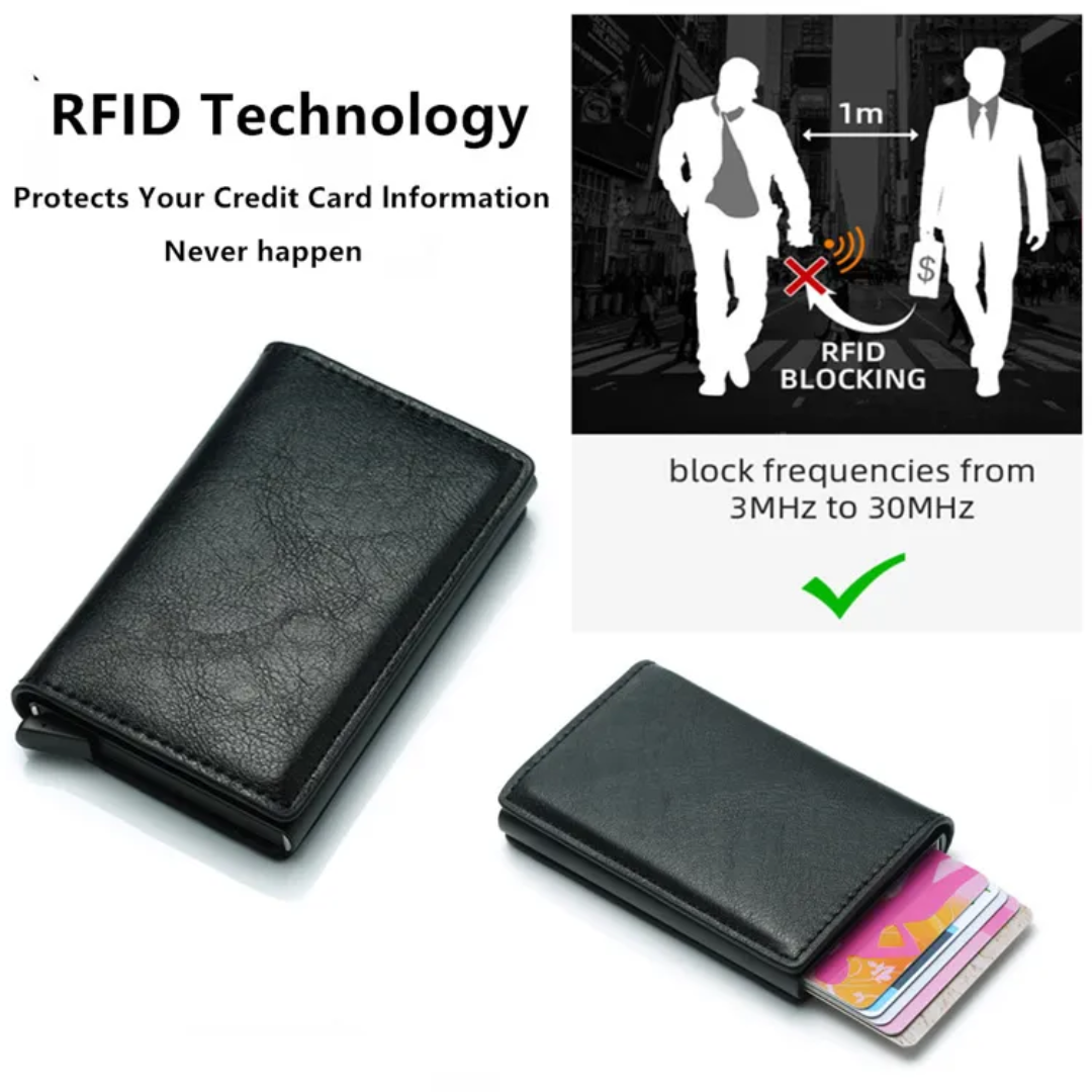 Aluminium Cardholder Wallet with Money Clip