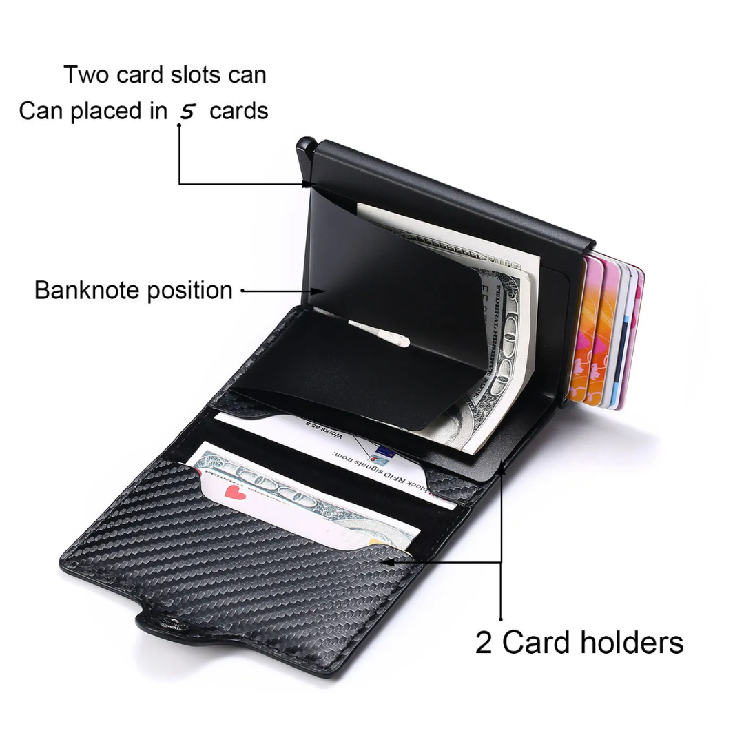 Aluminium Cardholder Wallet with Money Clip