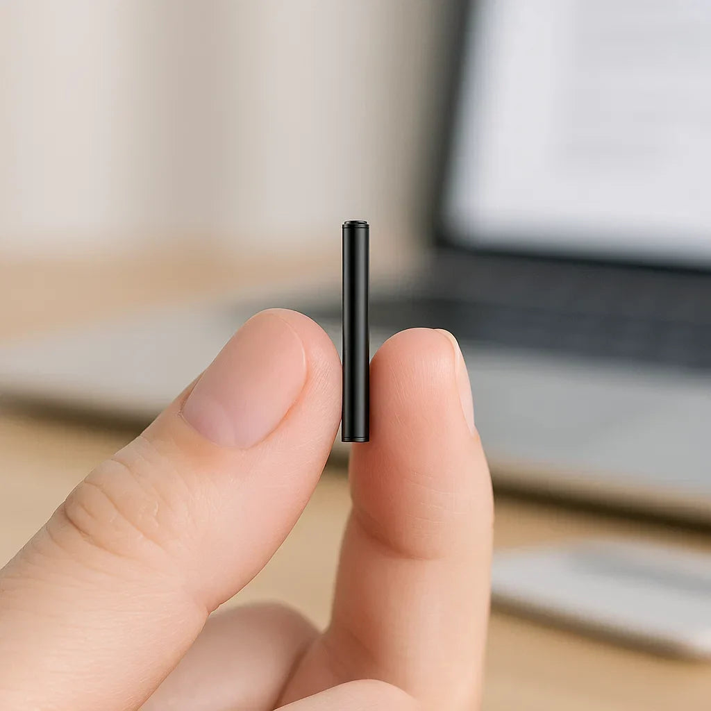 BowLift | Miniature Voice Recorder – Small, Discreet, and Powerful Audio Capture | Perfect for Stealth Recording and Voice Activation