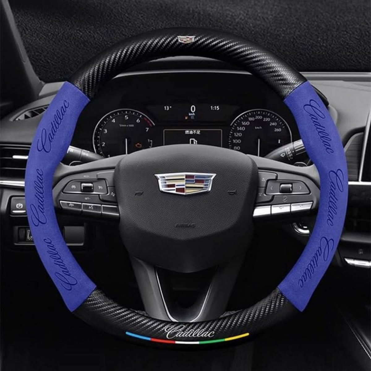 Breathable Anti-Slip Steering Wheel Cover for Comfort