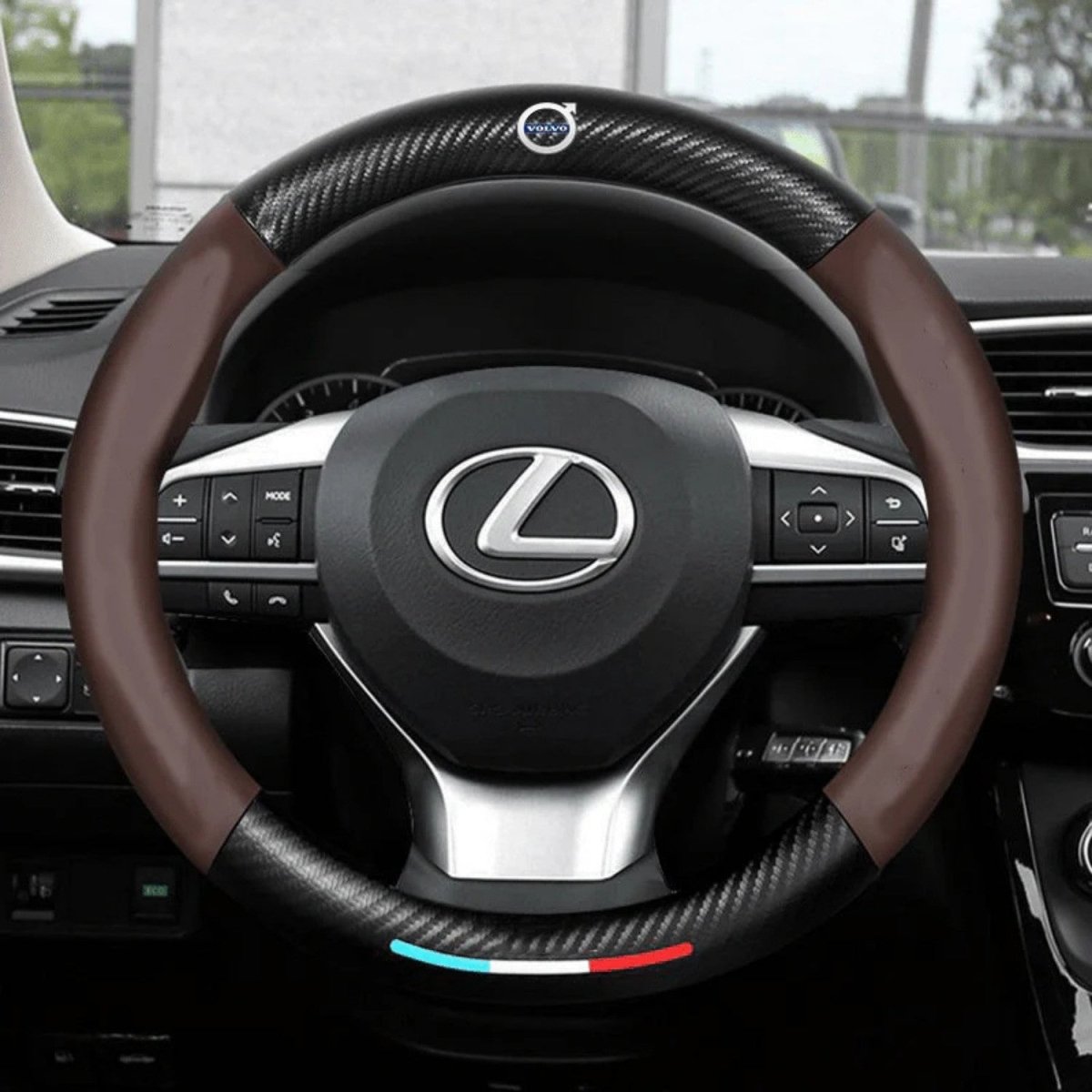 Breathable Anti-Slip Steering Wheel Cover for Comfort