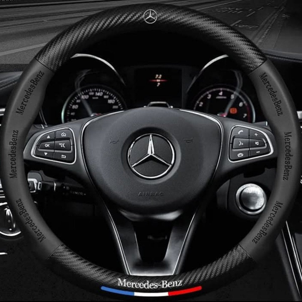 Breathable Anti-Slip Steering Wheel Cover for Comfort