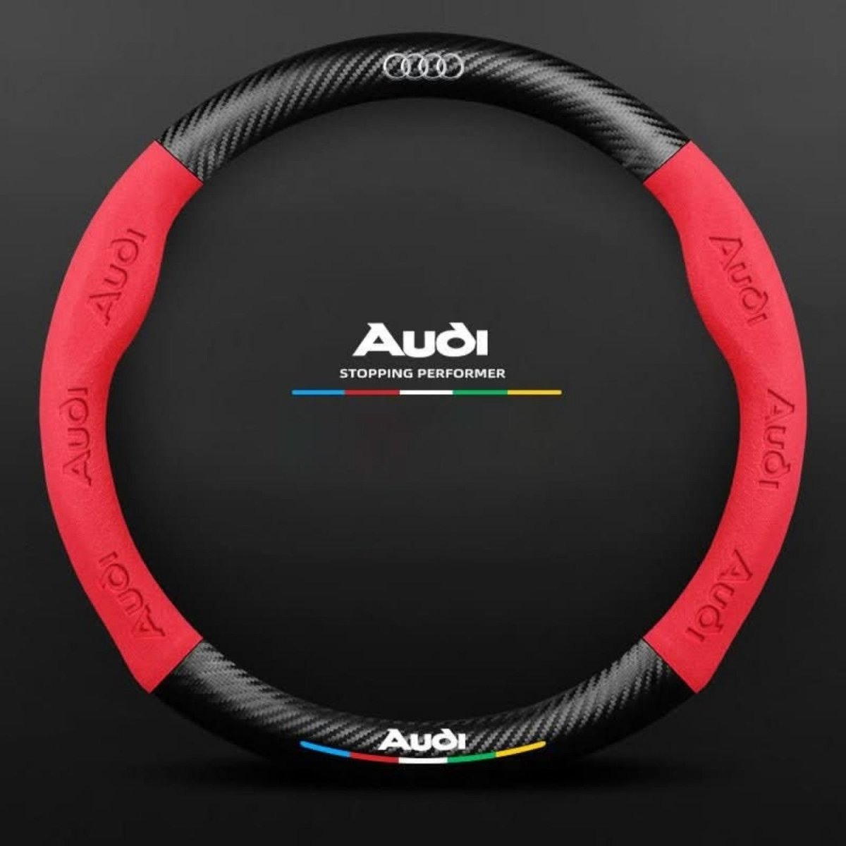 Breathable Anti-Slip Steering Wheel Cover for Comfort