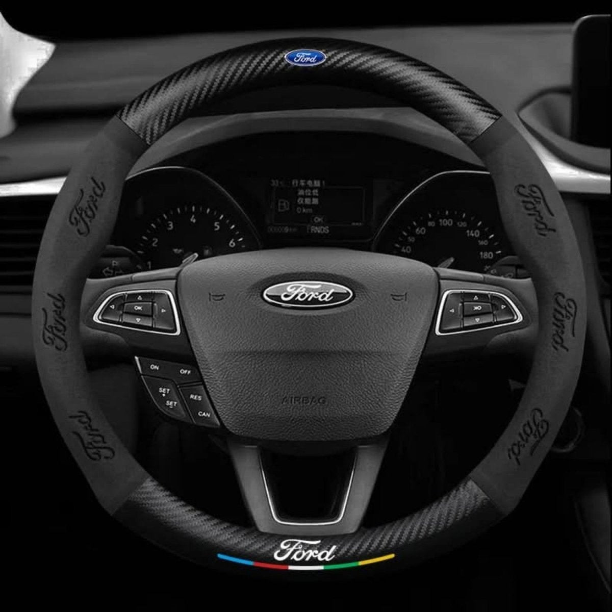 Breathable Anti-Slip Steering Wheel Cover for Comfort