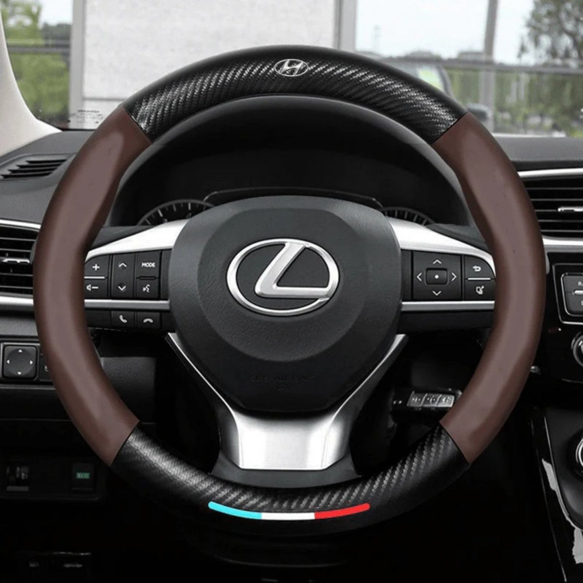 Breathable Anti-Slip Steering Wheel Cover for Comfort
