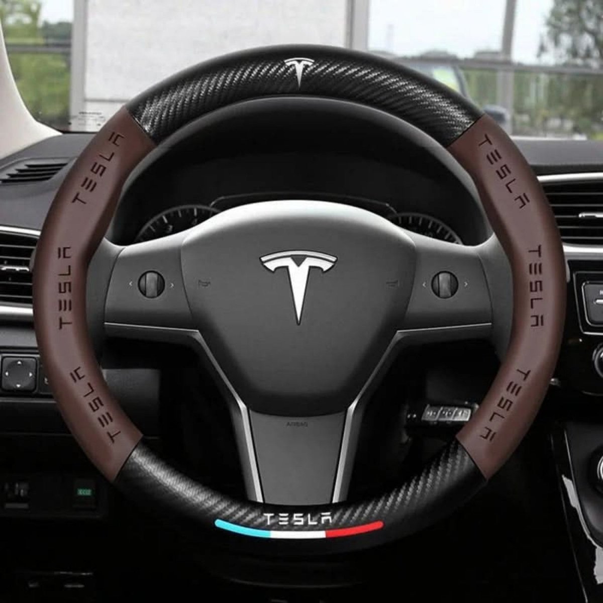 Breathable Anti-Slip Steering Wheel Cover for Comfort