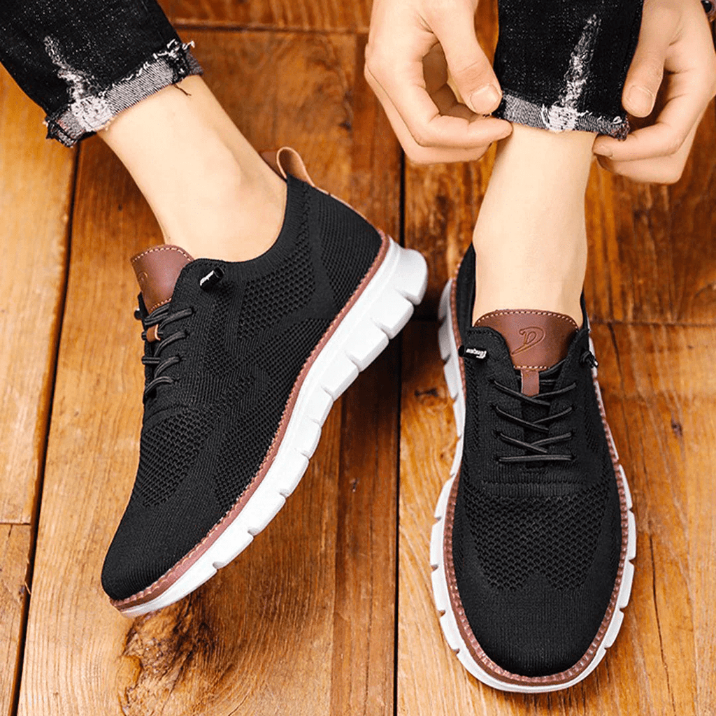 Breathable & Ultra-Comfortable Men's Sneakers in Minimalist Design – Elias