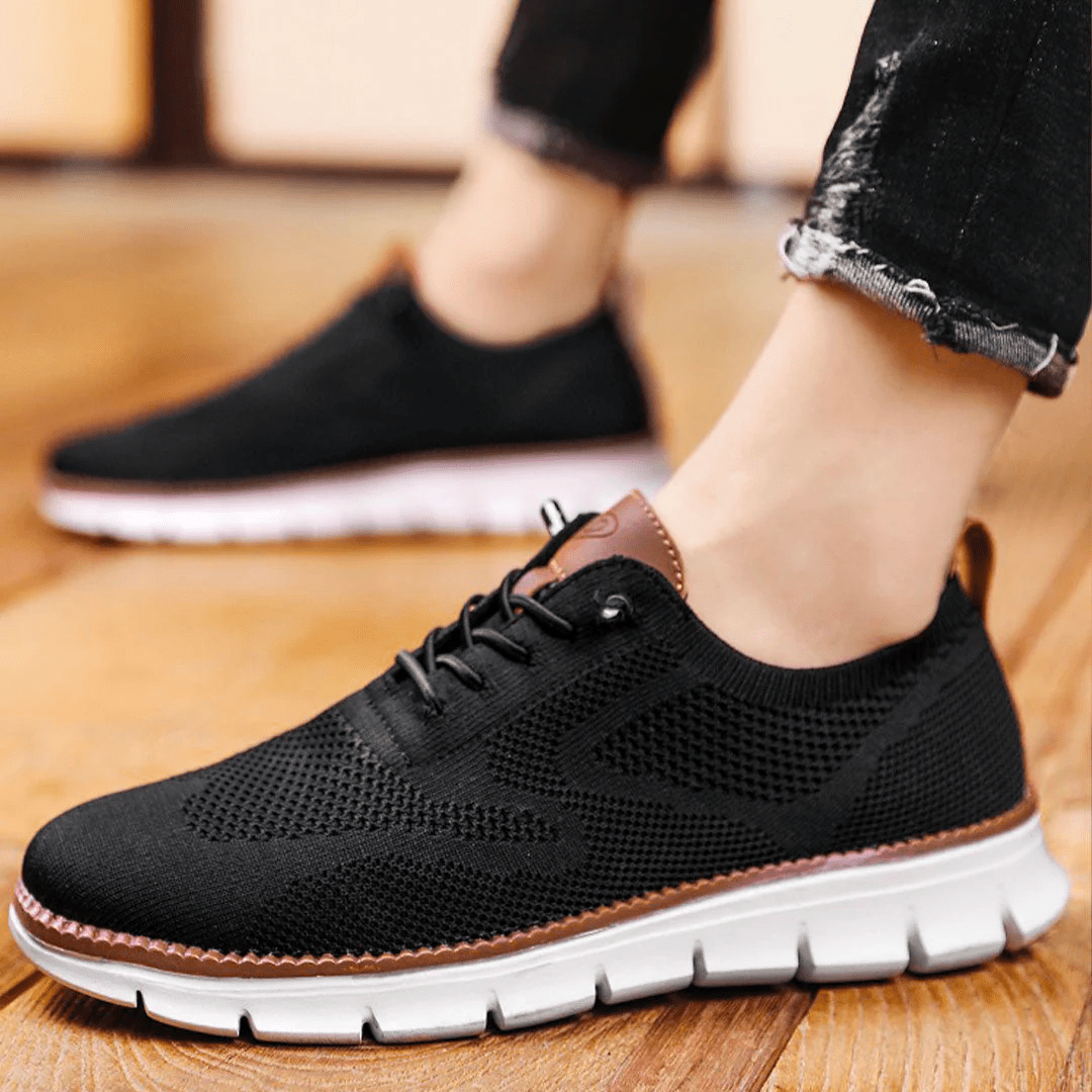 Breathable & Ultra-Comfortable Men's Sneakers in Minimalist Design – Elias
