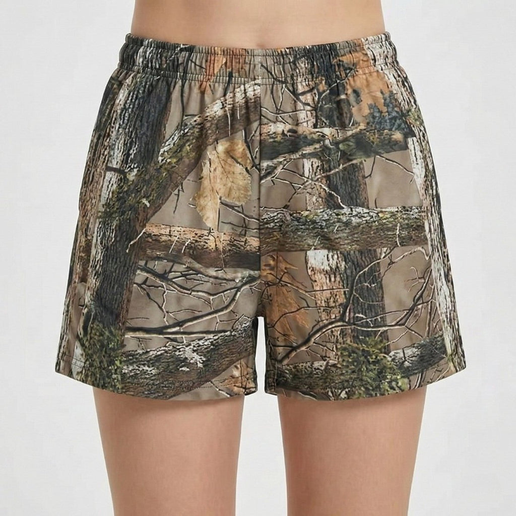 Camo Print Adventure Shorts