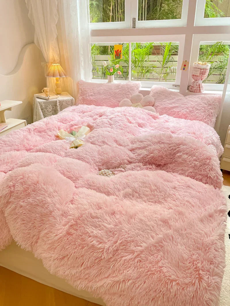 Candy-Coloured Soft Duvet Cover - FluffCandy