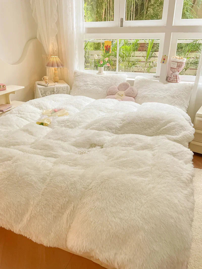 Candy-Coloured Soft Duvet Cover - FluffCandy