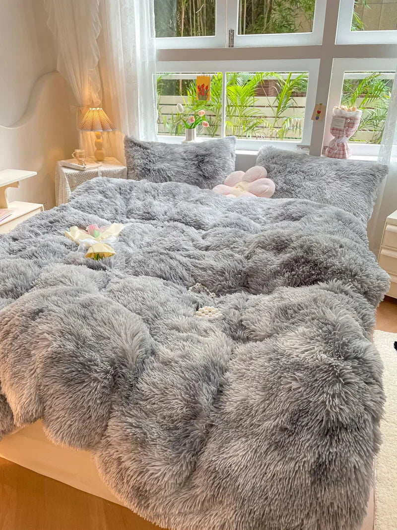 Candy-Coloured Soft Duvet Cover - FluffCandy