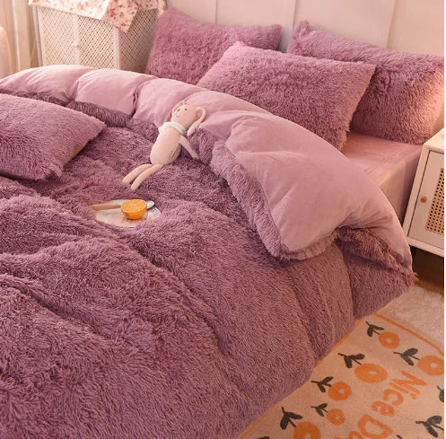 Candy-Coloured Soft Duvet Cover - FluffCandy