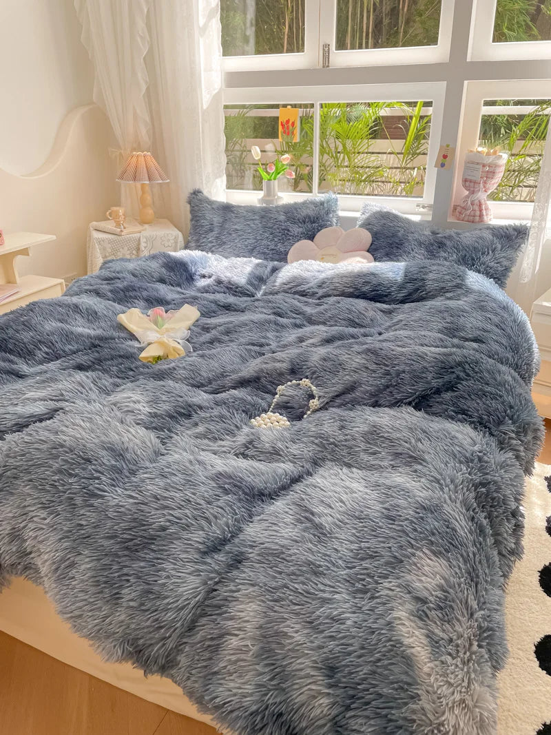 Candy-Coloured Soft Duvet Cover - FluffCandy