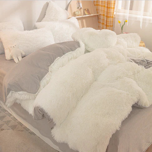 Candy-Coloured Soft Duvet Cover - FluffCandy