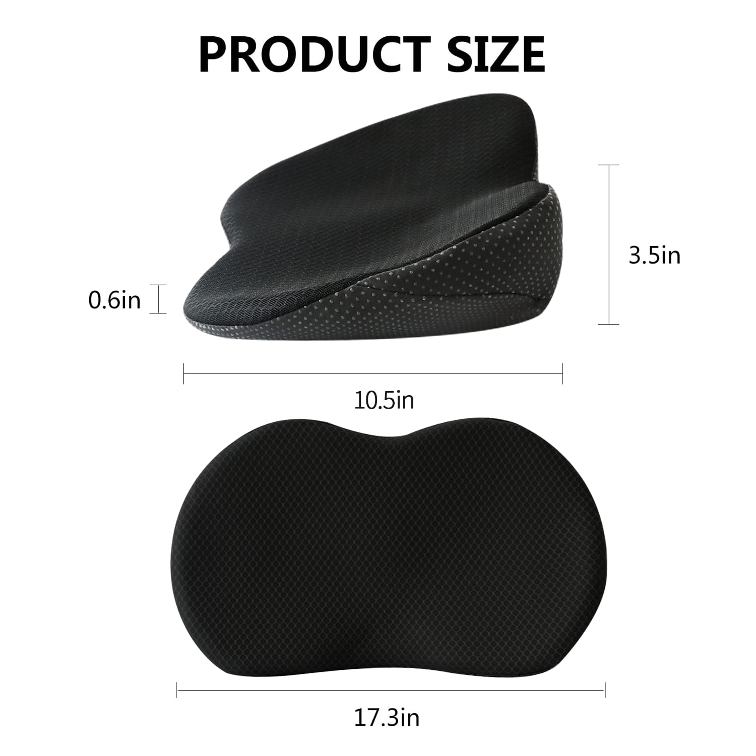 Car Seat Cushion for Shorter Drivers