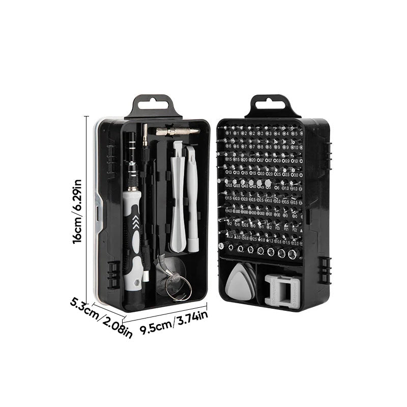 Extra robuster 115 in 1 Multifunktionsschraubendreher Set | Brehn