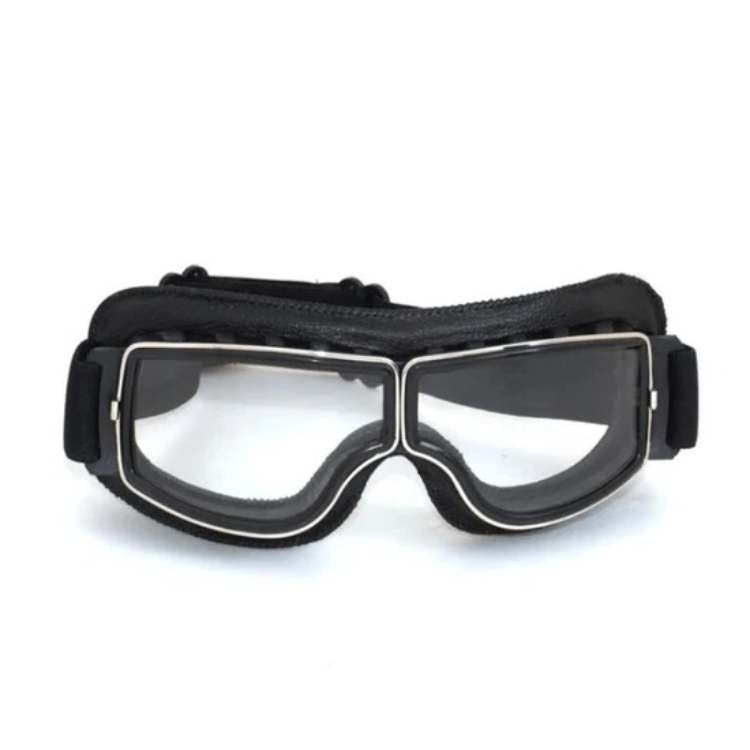 ClassicRide Vintage Leather Motorcycle Goggles