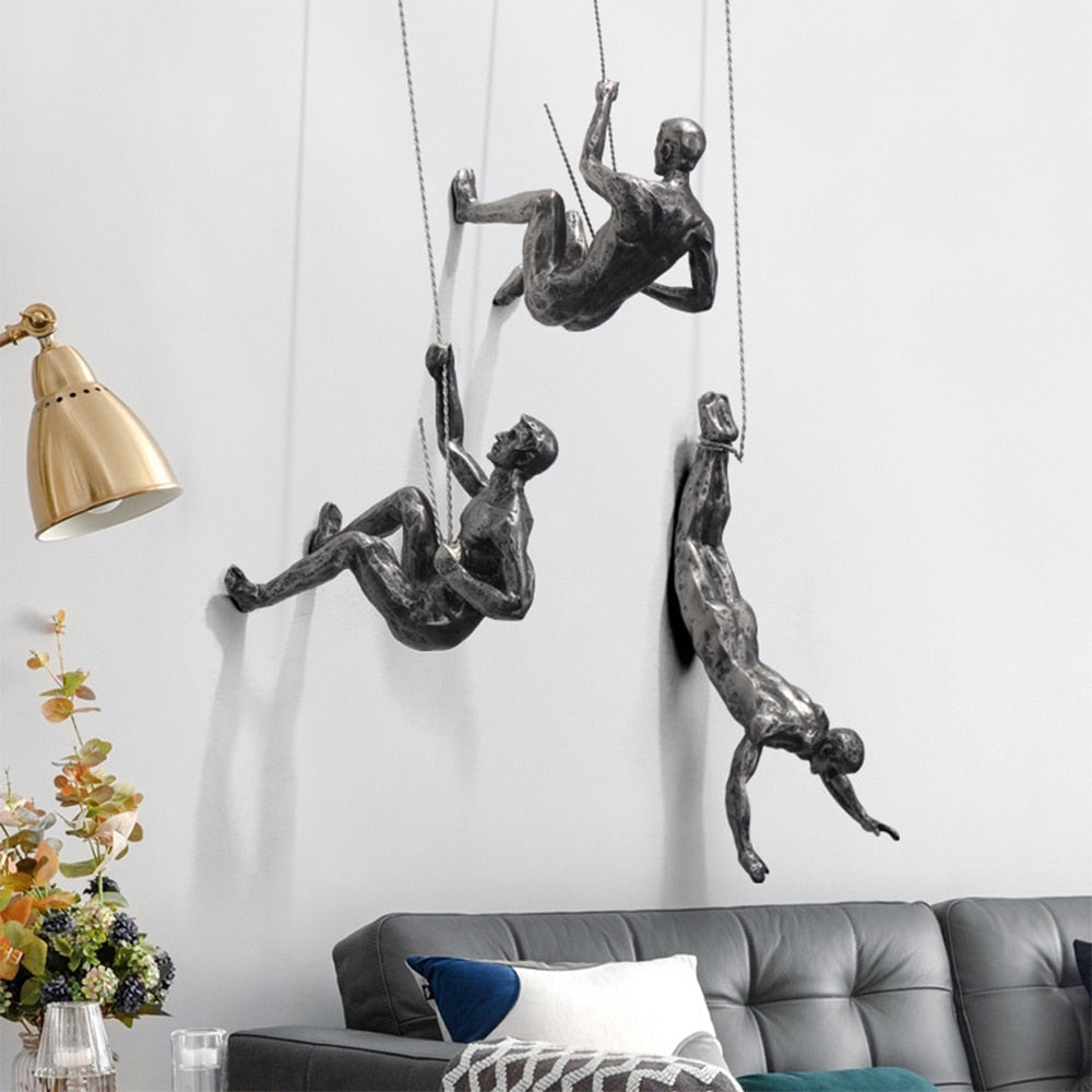 Climber Wall Sculpture – PeakFigures