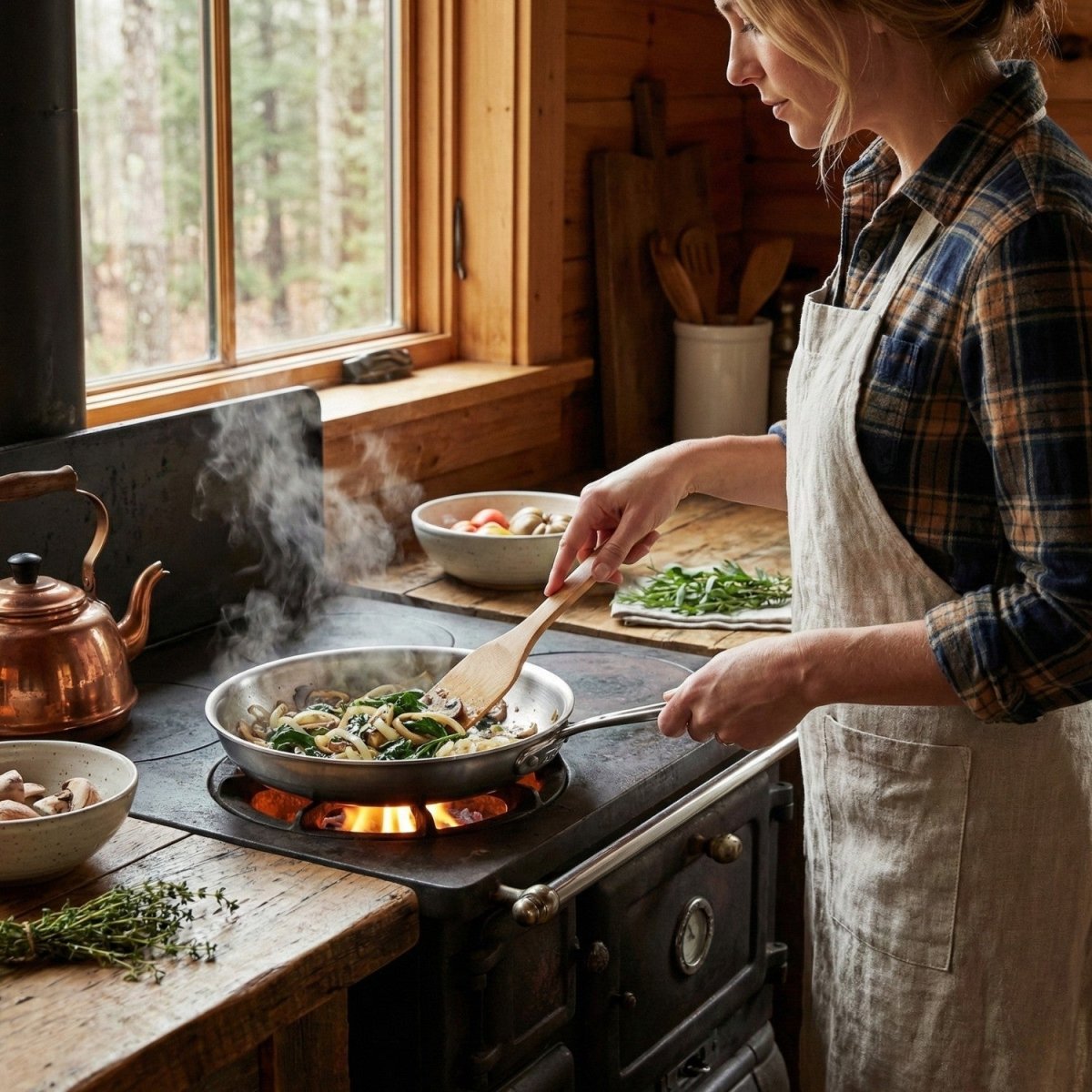 Coating-Free Titanium Premium Frying Pan
