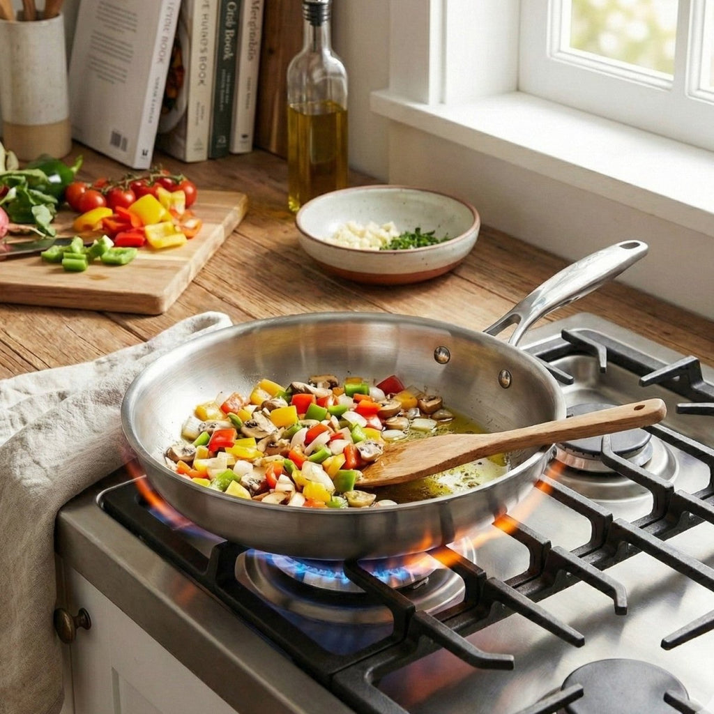Coating-Free Titanium Premium Frying Pan