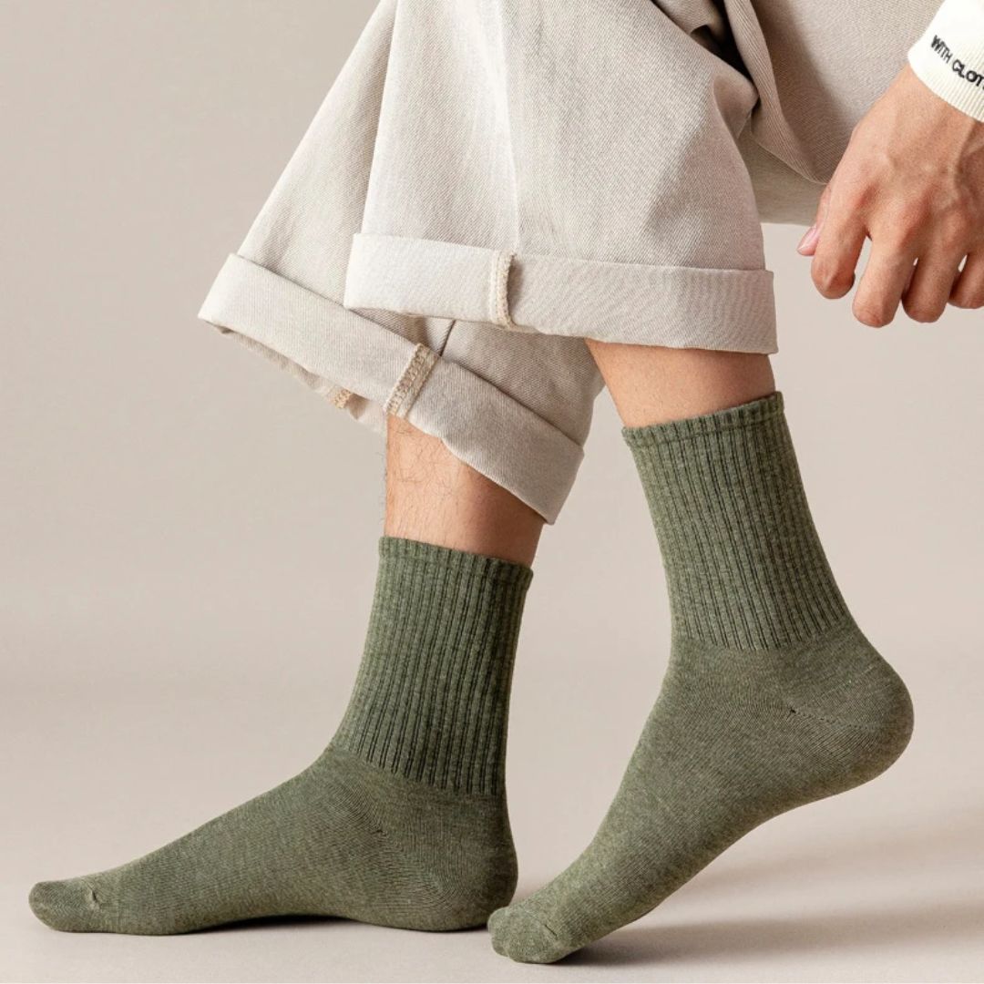 Colin Traditional Socks – 5-Pack Soft & Breathable Business Socks